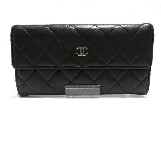 Chanel Matelasse Lambskin Long Wallet