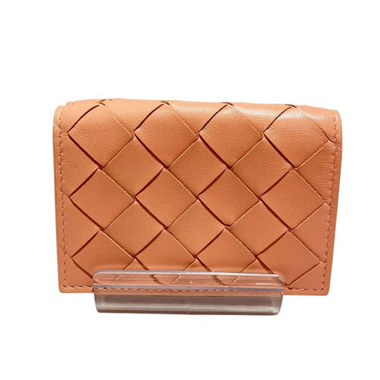 Bottega Veneta Intrecciato Leather Trifold Wallet
