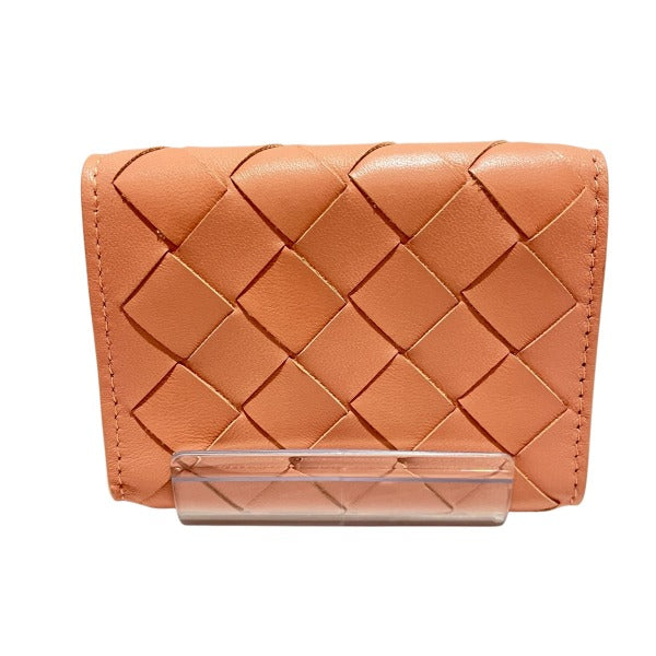 Bottega Veneta Intrecciato Leather Trifold Wallet