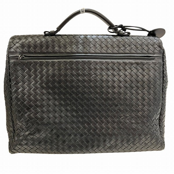Bottega Veneta Intrecciato Leather Briefcase 113095
