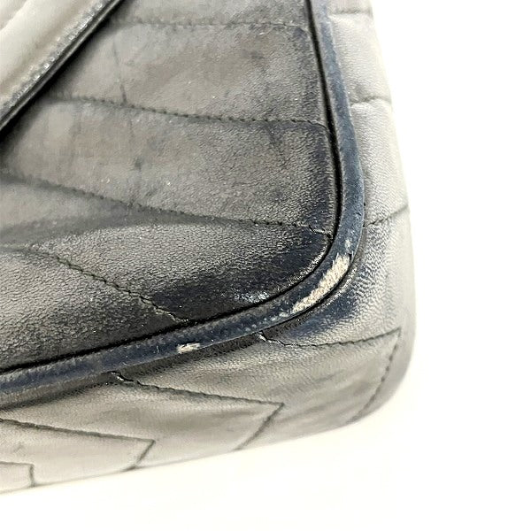 Chanel Lambskin V-Stitch Fringe Shoulder Bag