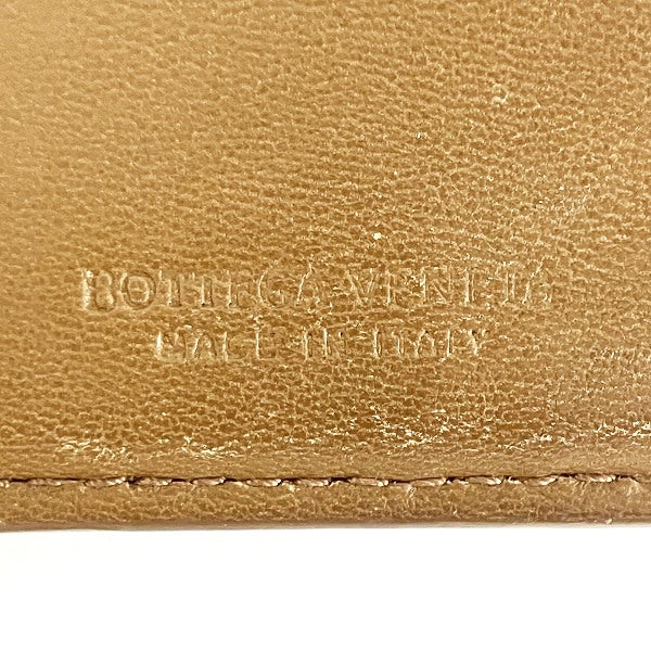 Bottega Veneta Brown Leather Bifold Wallet