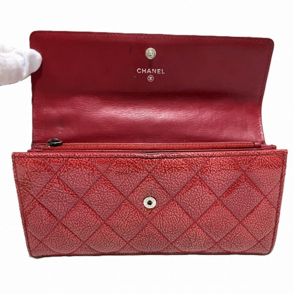 Chanel Matelasse Leather Long Wallet