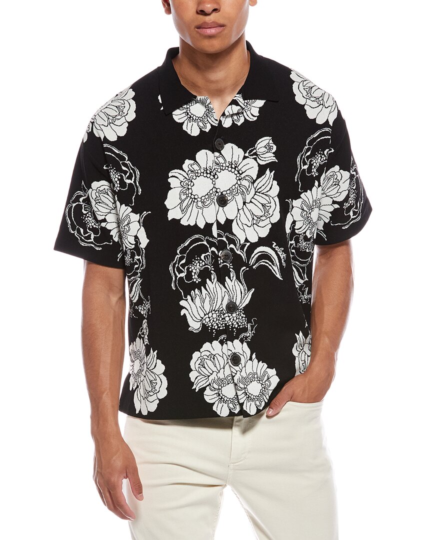 Valentino Knit Polo Black