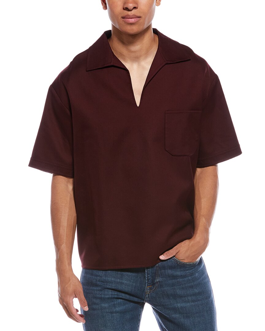 Valentino Camp Shirt Red