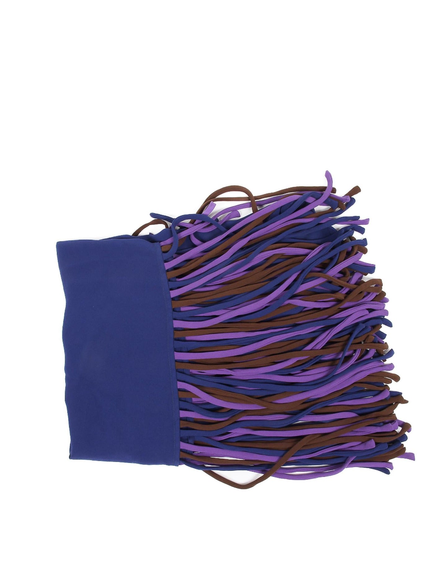 Bottega Veneta  Fringed Silk Scarf - Purple