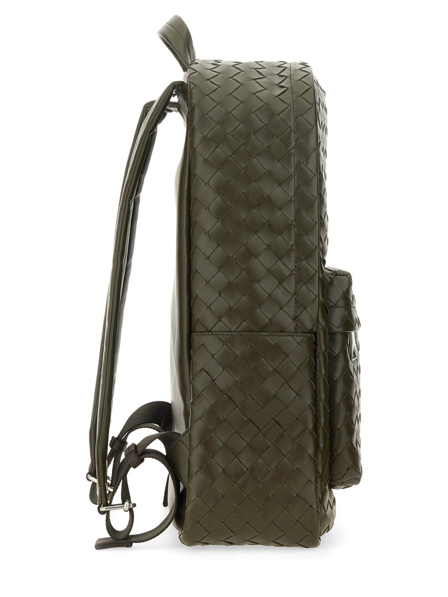 Bottega Veneta Men Medium Woven Backpack