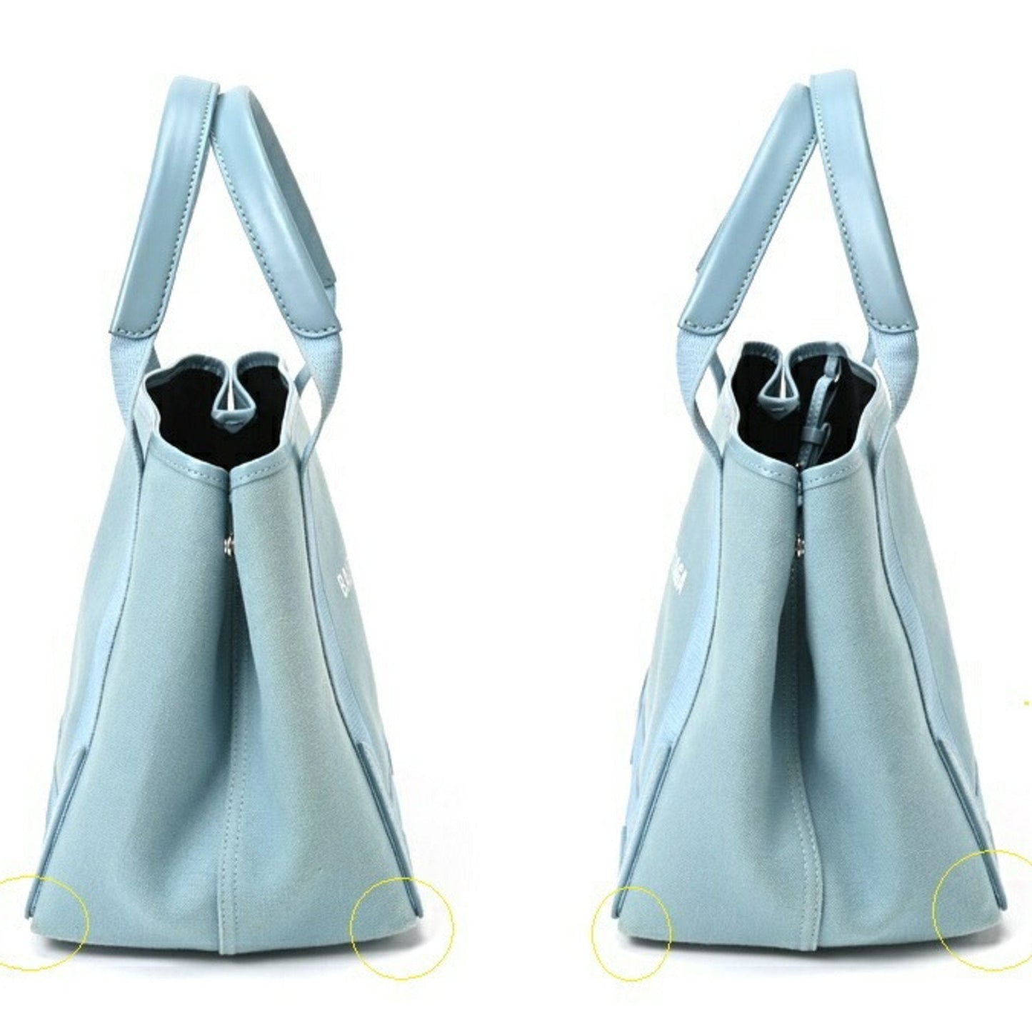 BALENCIAGA Navy Cabas Tote