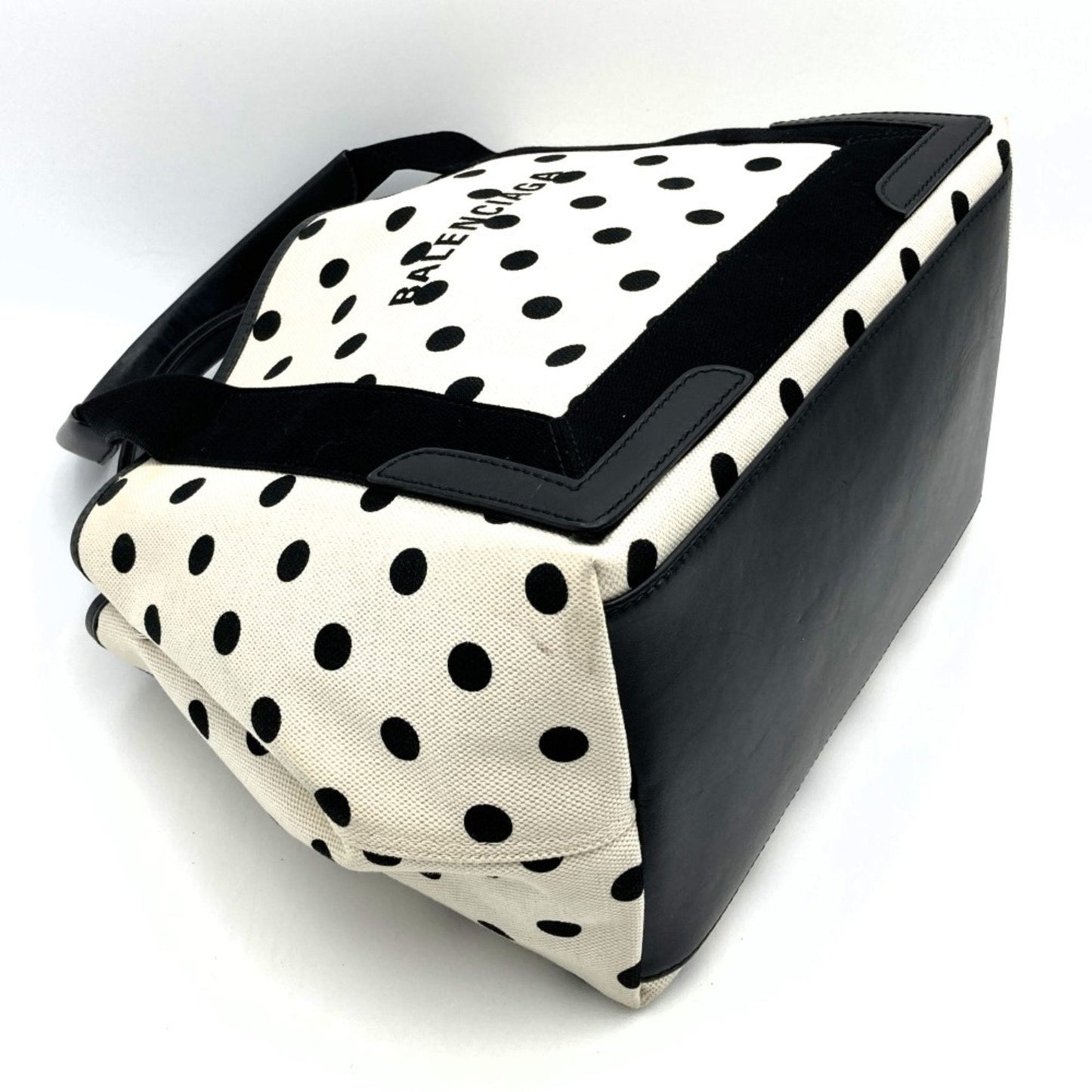 BALENCIAGA Navy Cabas Tote