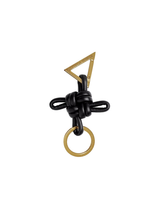 Bottega Veneta Women Double Knot Triangle Key Ring