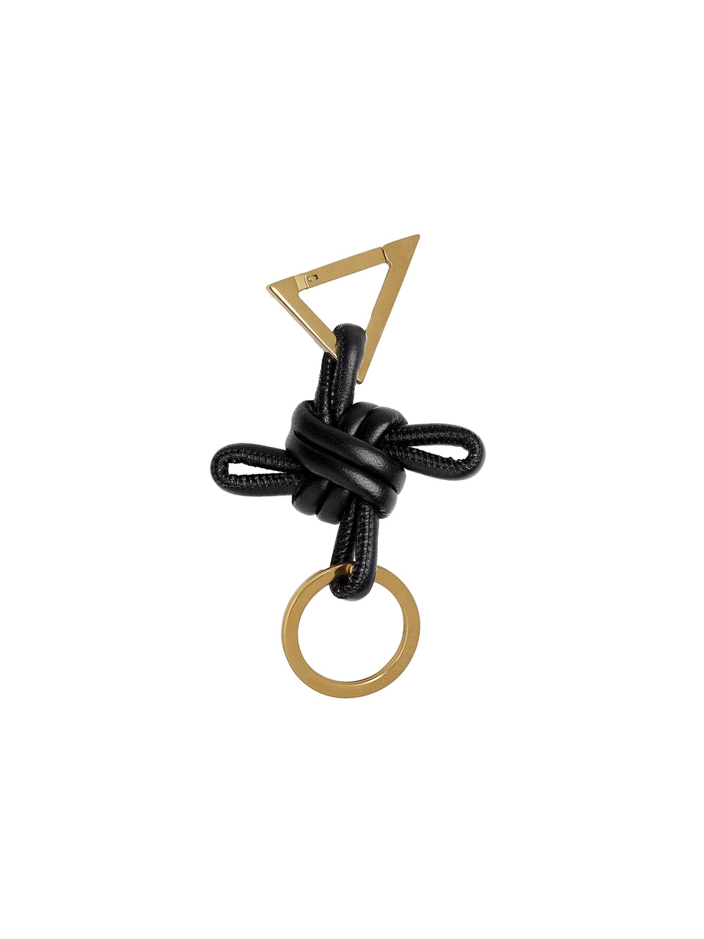 Bottega Veneta Women Double Knot Triangle Key Ring