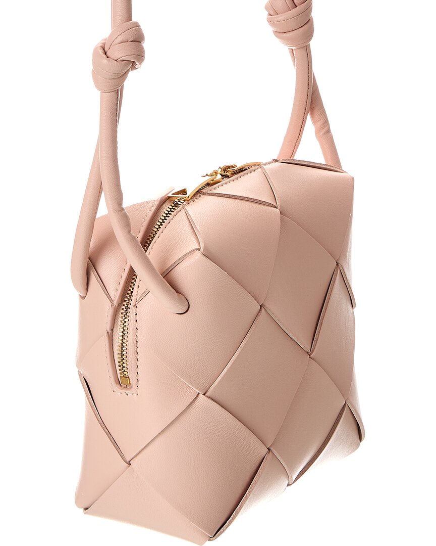 Bottega Veneta Cassette Mini Intrecciato Leather Camera Bag