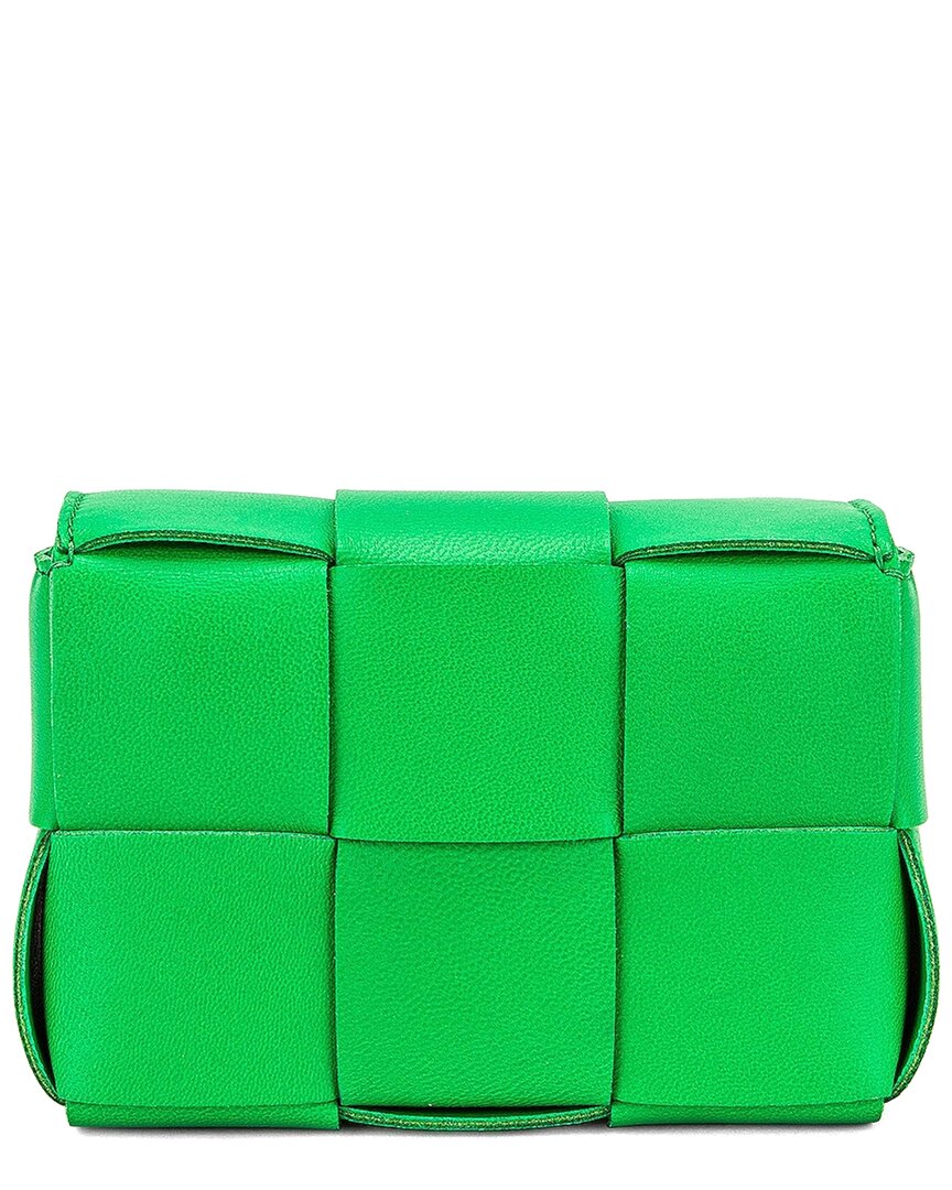 Bottega Veneta Cassette Mini Leather Crossbody