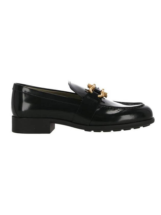 Bottega Veneta Leather Loafers Dark Green