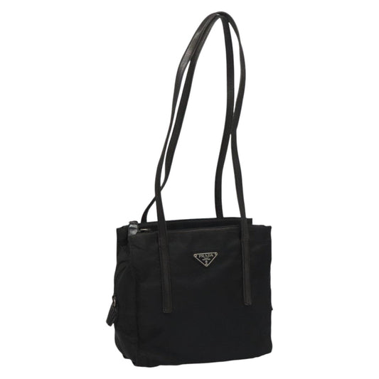 PRADA Shoulder Bag Nylon Black  111915