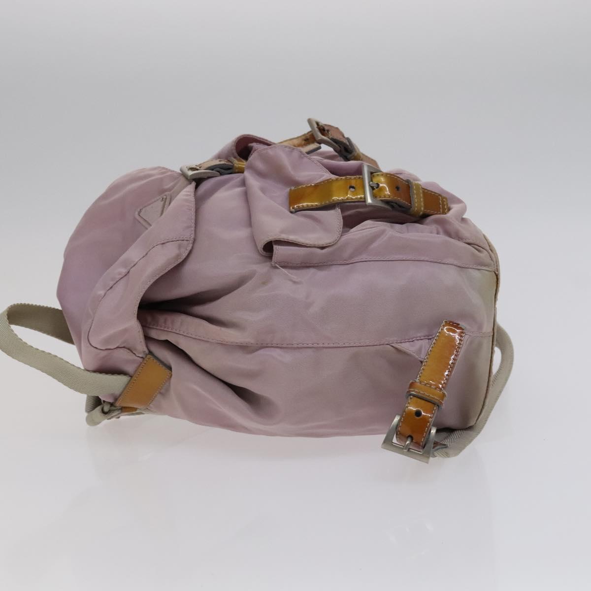 PRADA Backpack Nylon Pink  112724