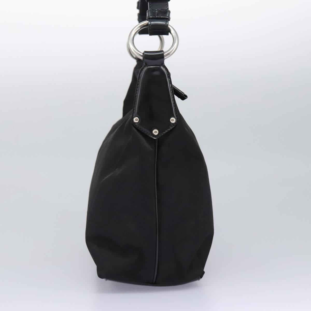 PRADA Shoulder Bag Nylon Black  112940