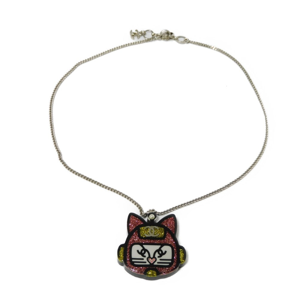 Chanel Necklace Cat Robot A89431