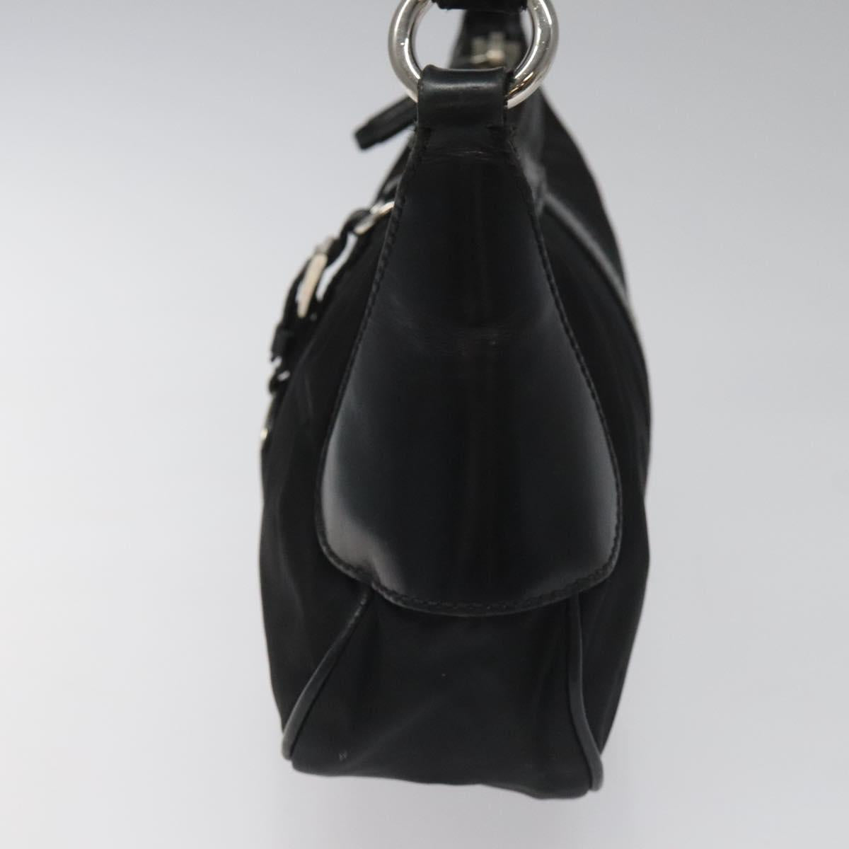 PRADA Shoulder Bag Nylon Black  113630