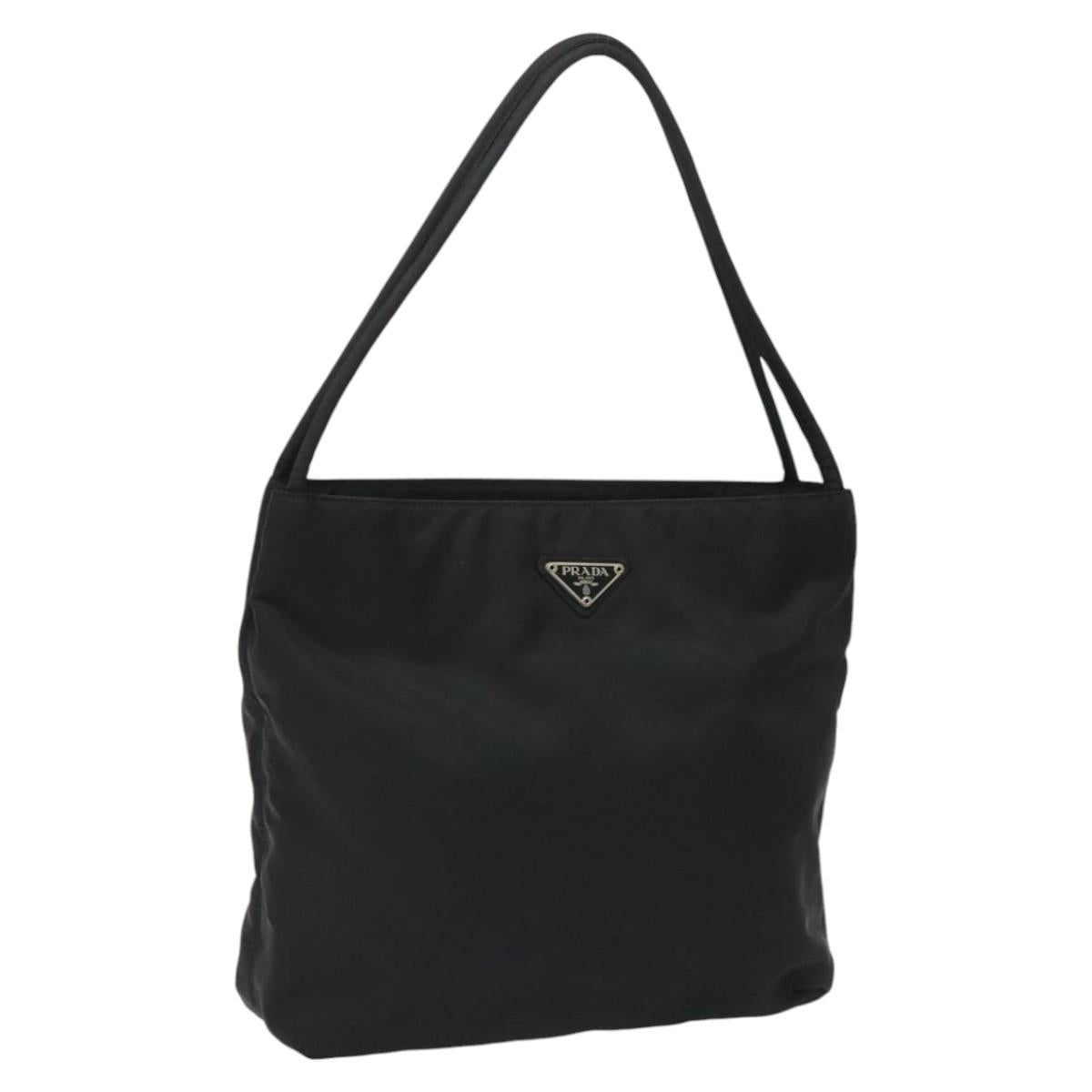 PRADA Shoulder Bag Nylon Black  113902
