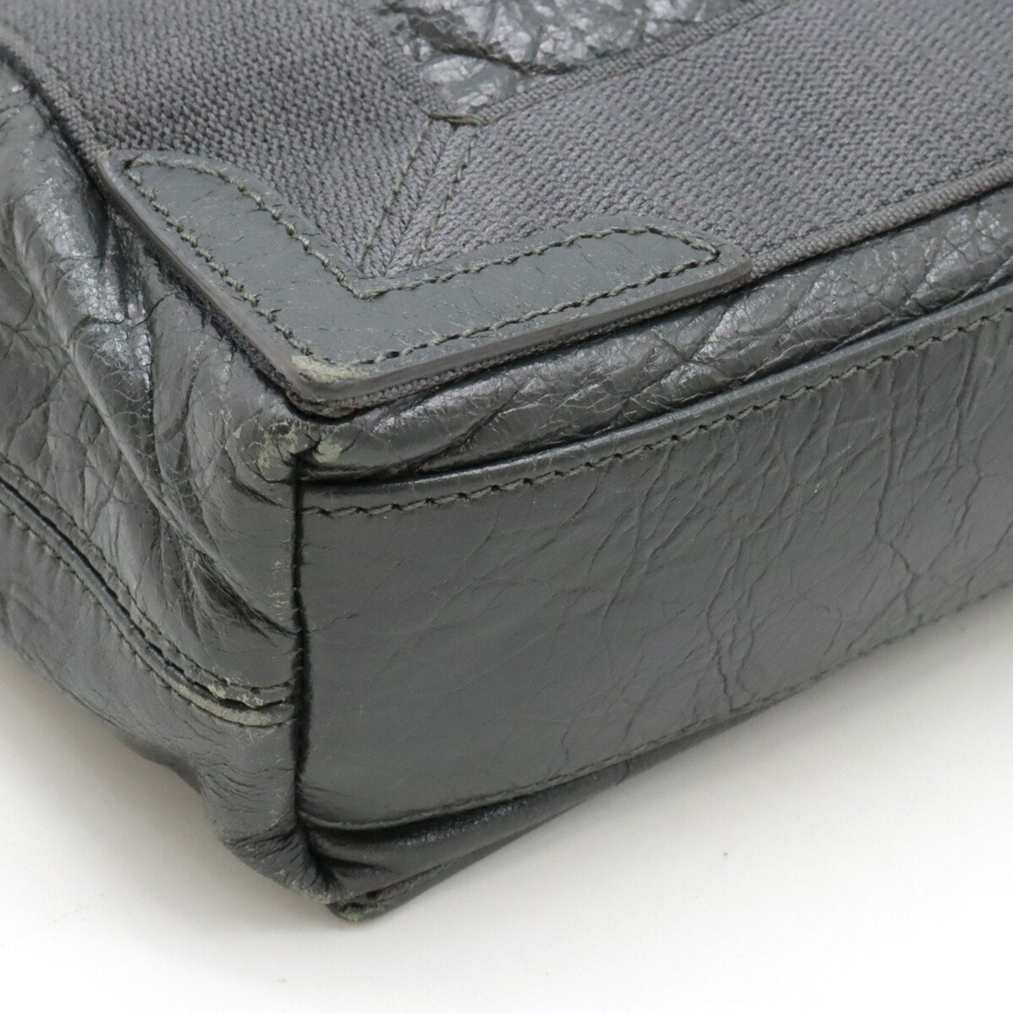 BALENCIAGA Navy Cabas Tote