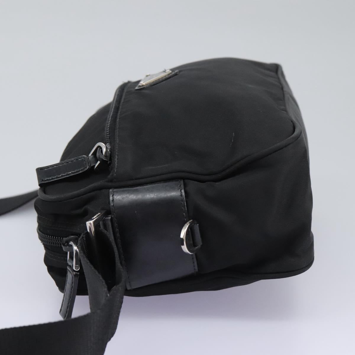 PRADA Shoulder Bag Nylon Black  113953