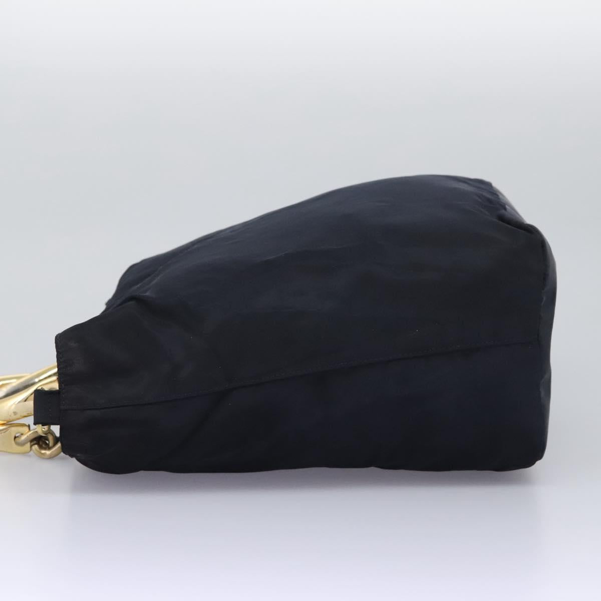 PRADA Hand Bag Nylon Navy  113960
