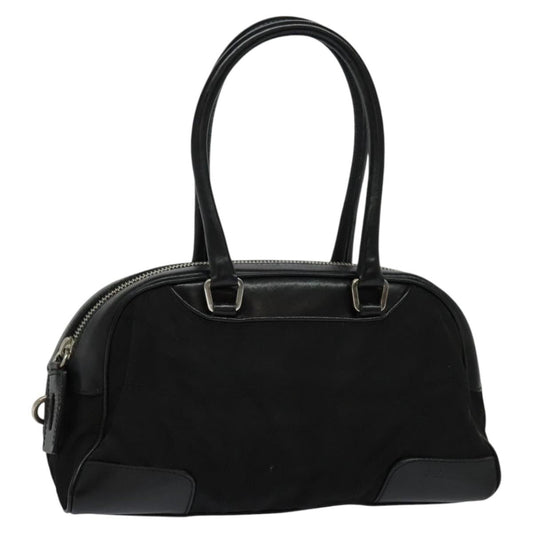 PRADA Hand Bag Nylon Black  114207