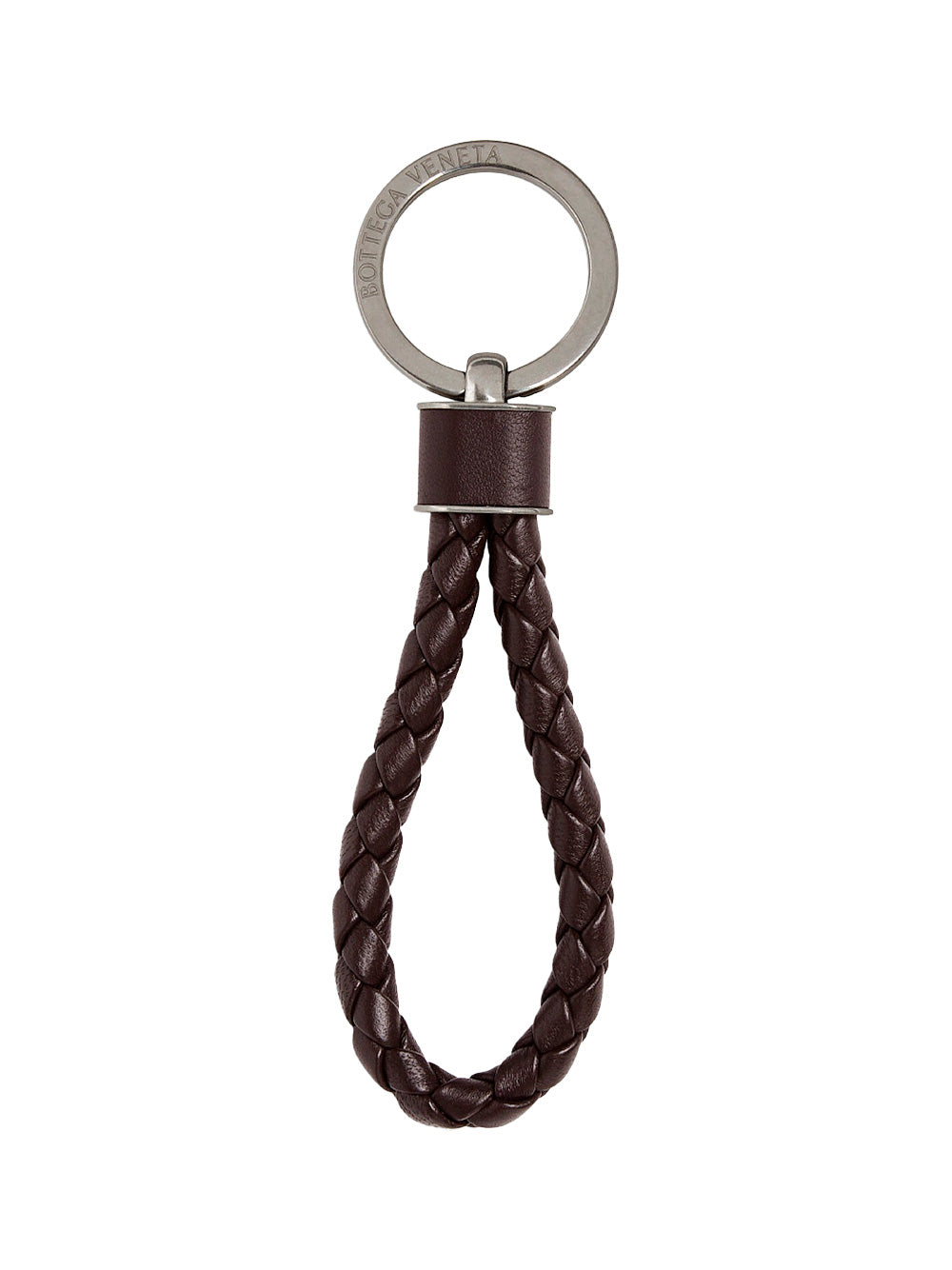Bottega Veneta Men Intreccio Key Ring