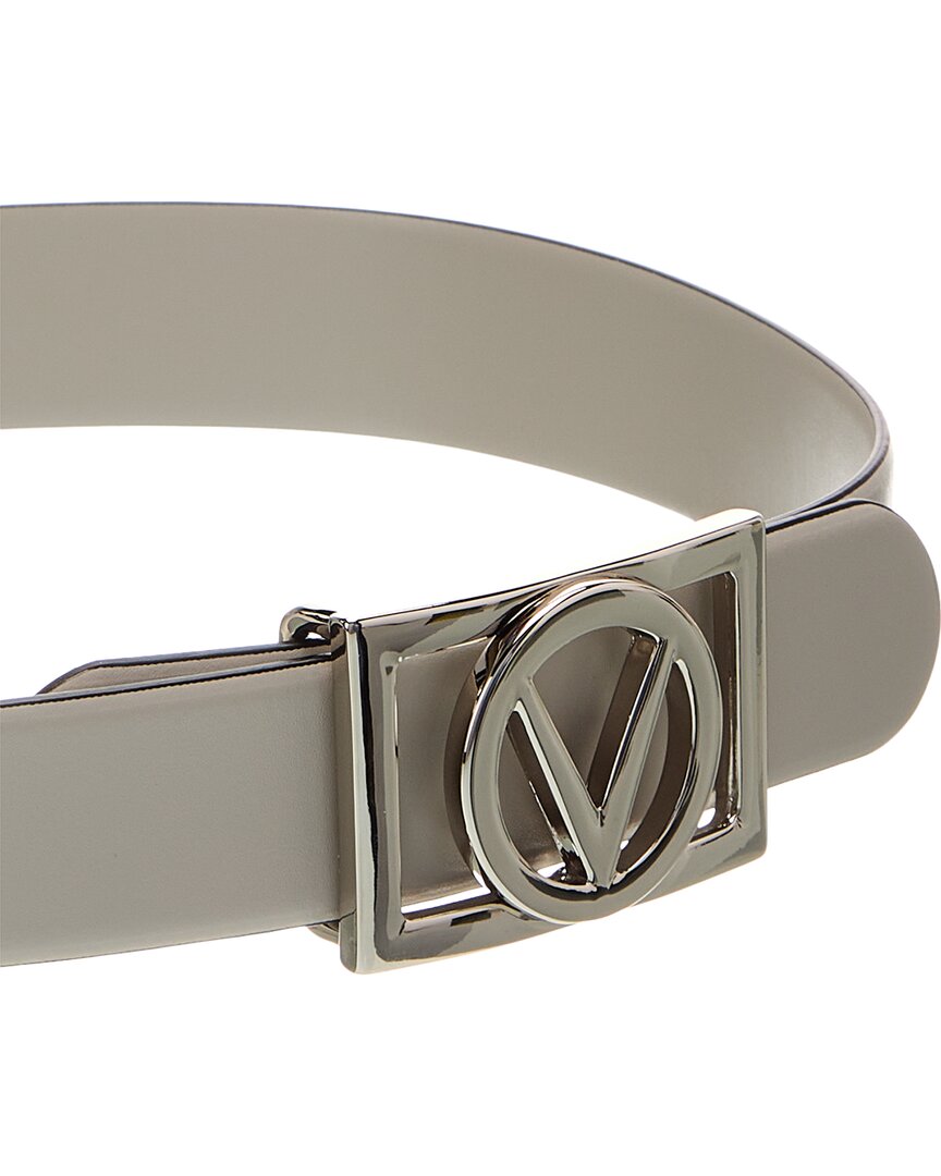 Valentino By Mario Valentino Dolly Bombe Leather Belt