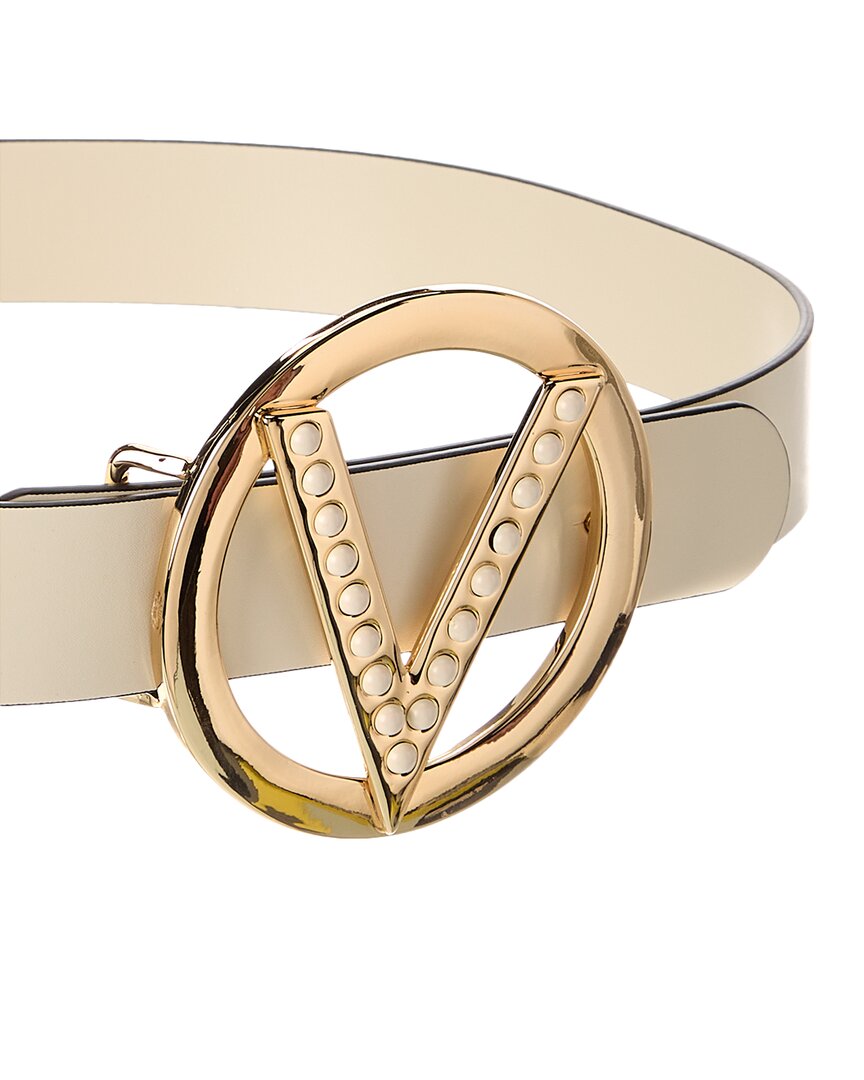 Valentino By Mario Valentino Giusy Forever Leather Belt