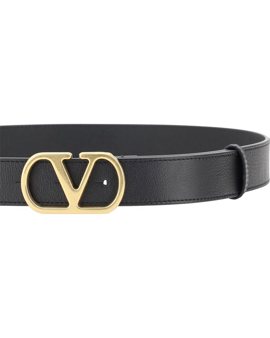 Valentino Vlogo Signature Leather Belt