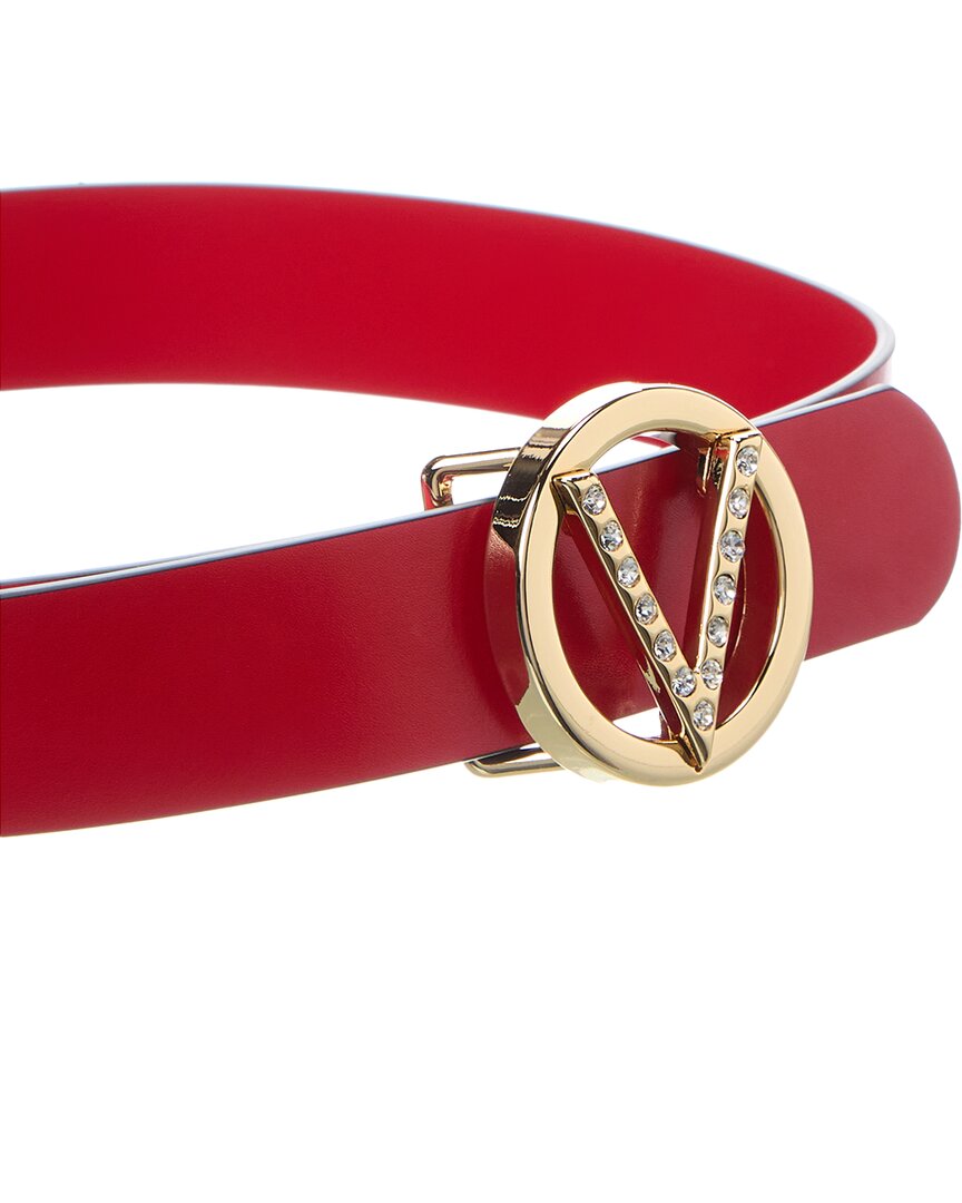 Valentino By Mario Valentino Giusy Preciosa Leather Belt