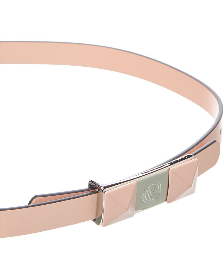 Valentino By Mario Valentino Lea Leather Belt