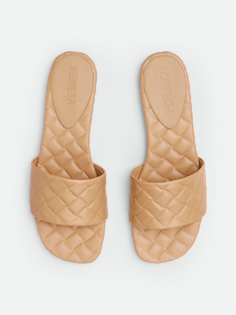 Bottega Veneta Women Intreccio Pattern Amy Flat Mule