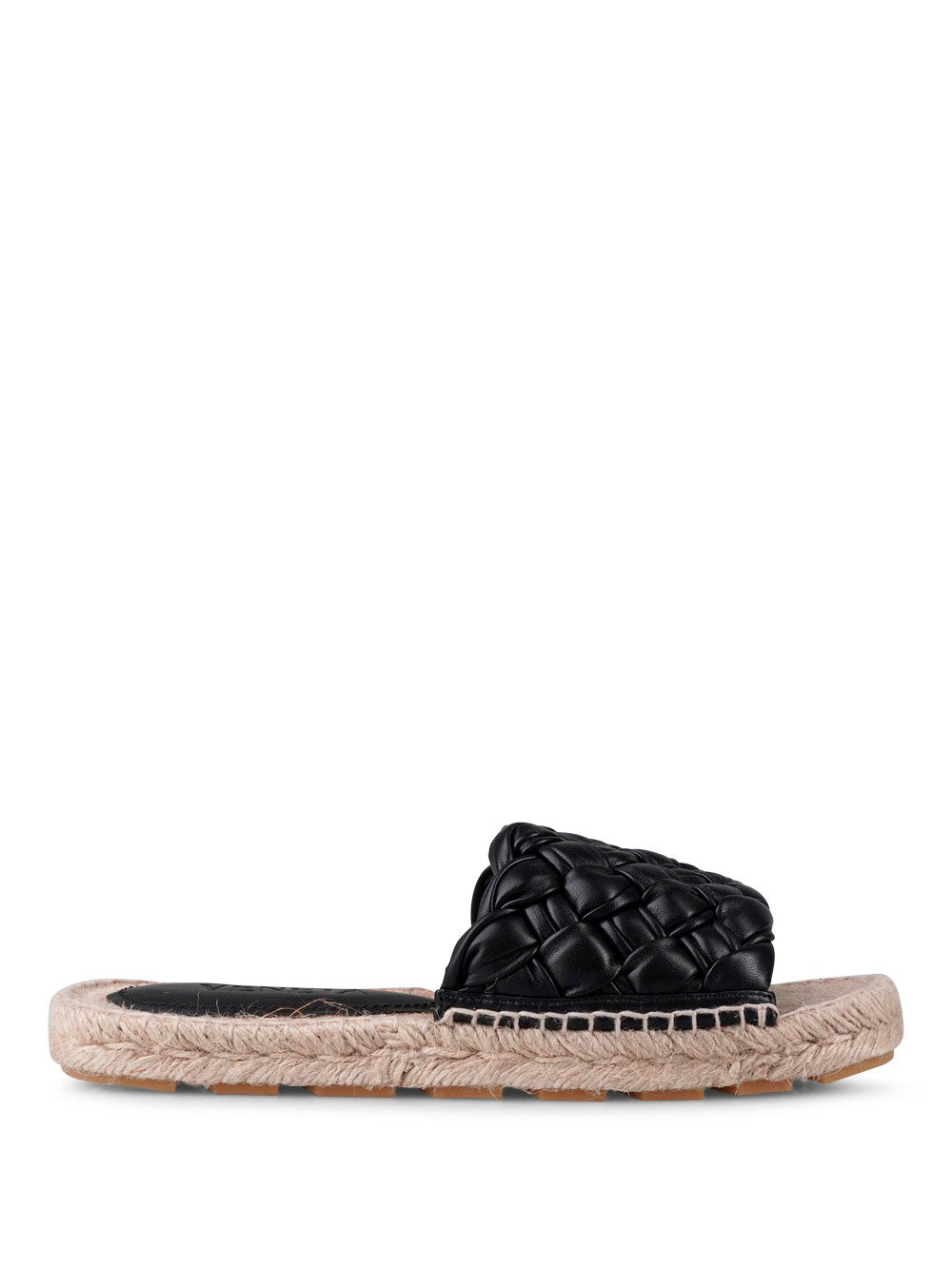 Bottega Veneta Women Intrecciato Leather Slides