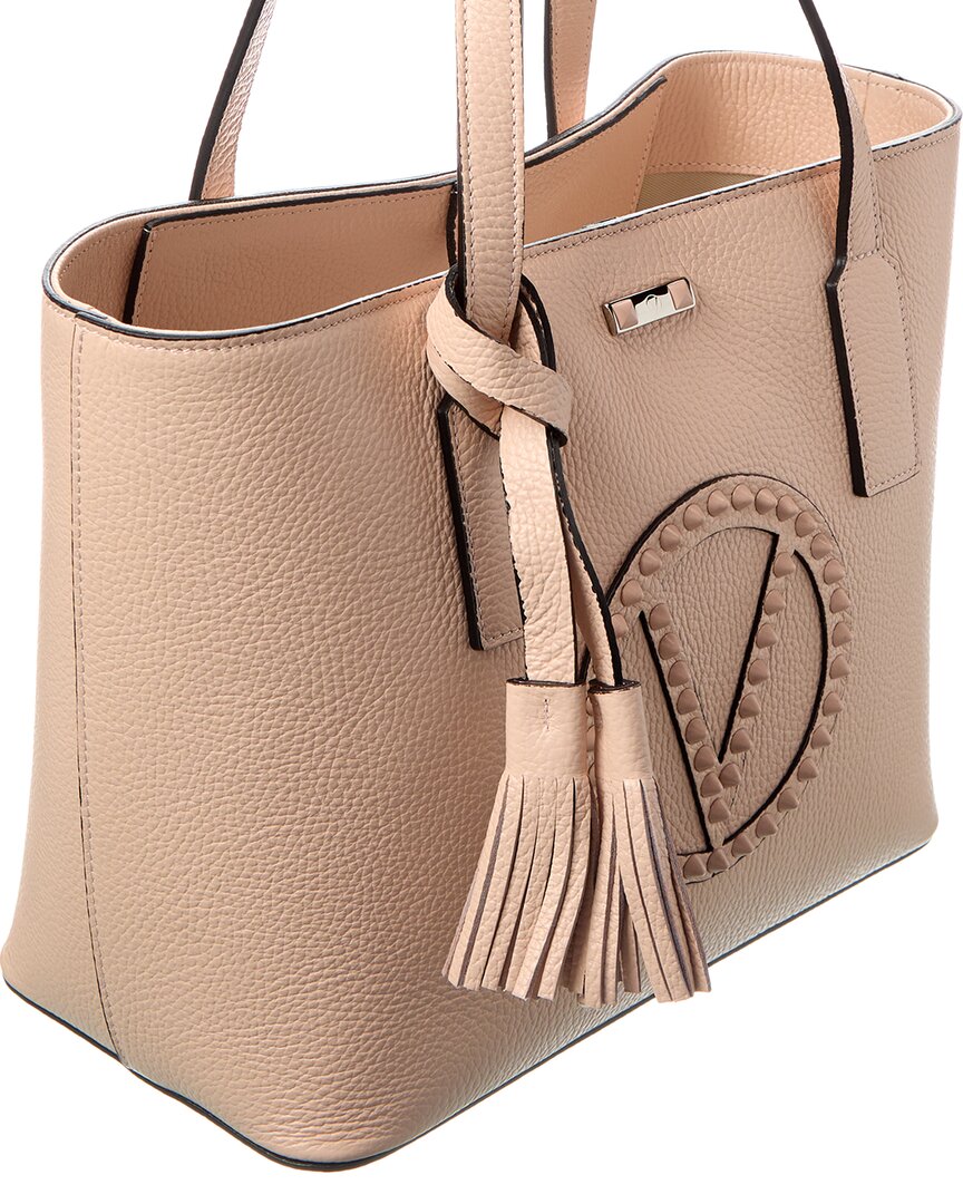 Valentino By Mario Valentino Prince Rock Leather Tote