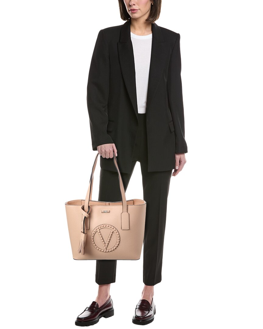 Valentino By Mario Valentino Prince Rock Leather Tote