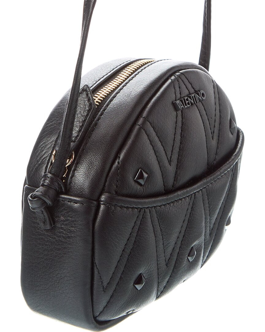 Valentino By Mario Valentino Moony Diamond Leather Crossbody