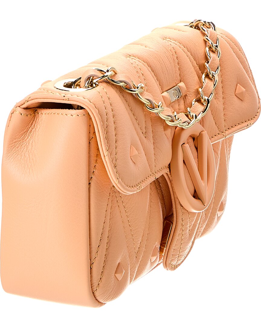 Valentino By Mario Valentino Poisson Diamond Leather Crossbody
