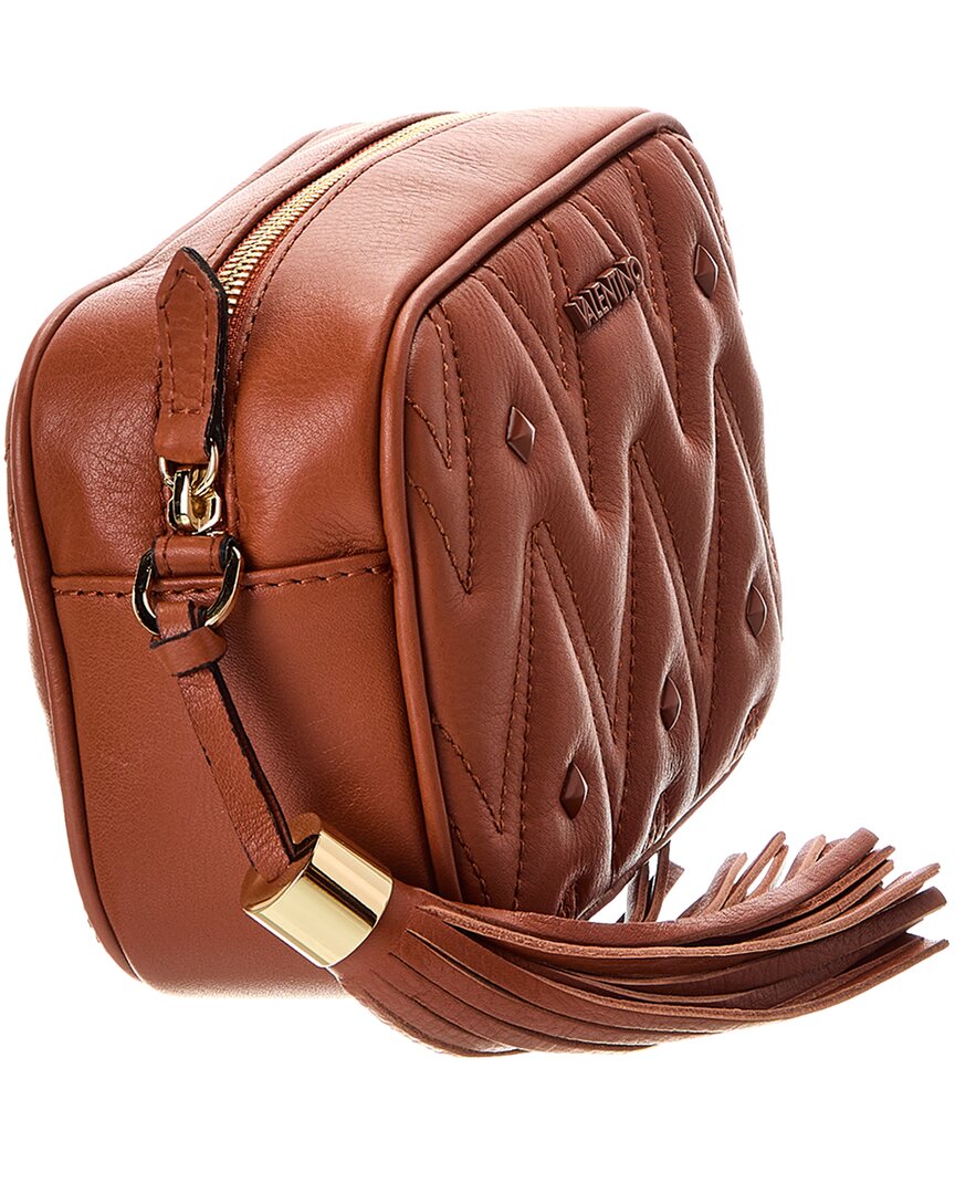 Valentino By Mario Valentino Amel Diamond Leather Crossbody