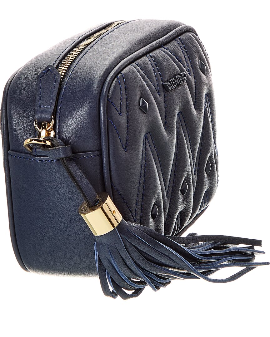 Valentino By Mario Valentino Amel Diamond Leather Crossbody