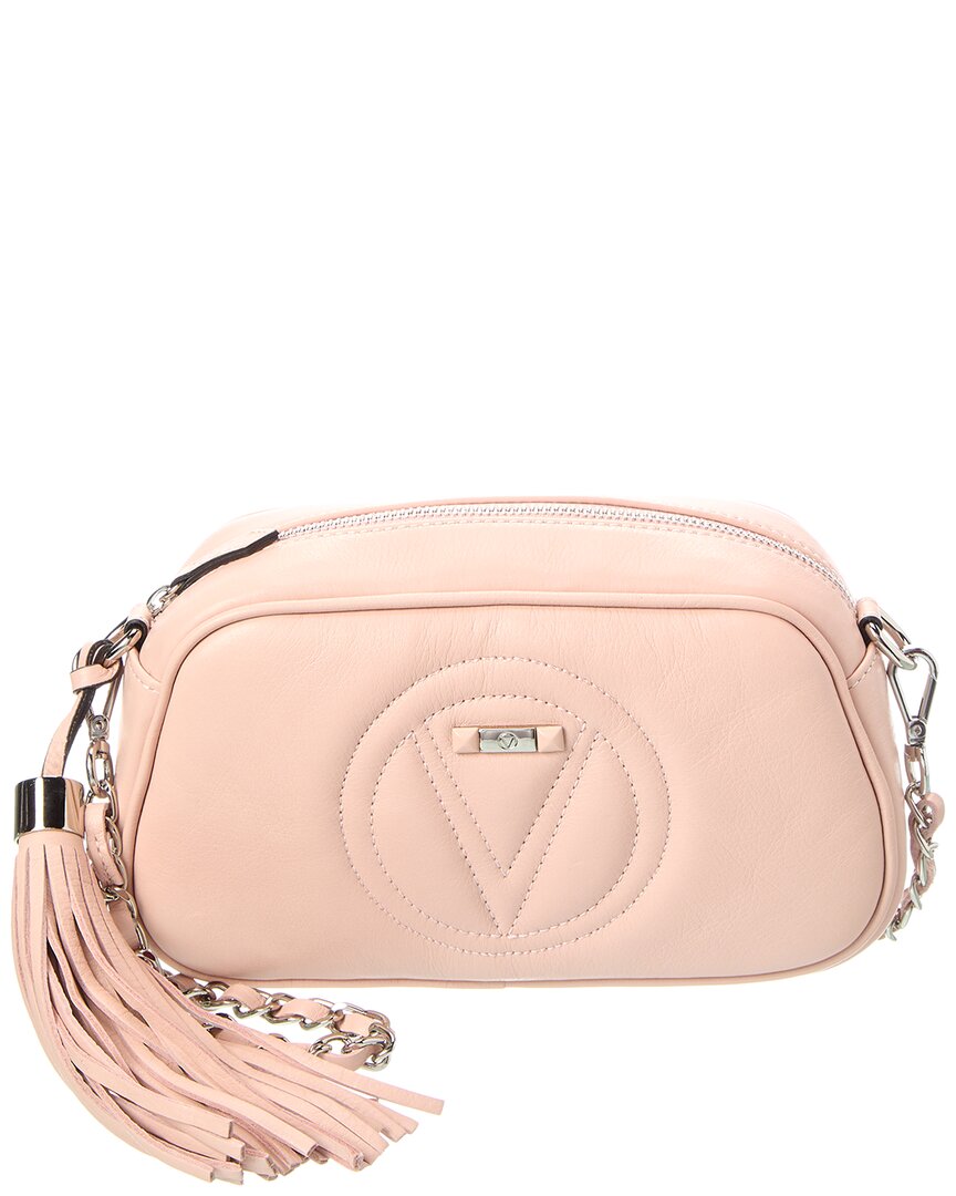 Valentino By Mario Valentino Bella Signature Leather Crossbody ONE SIZE Pink