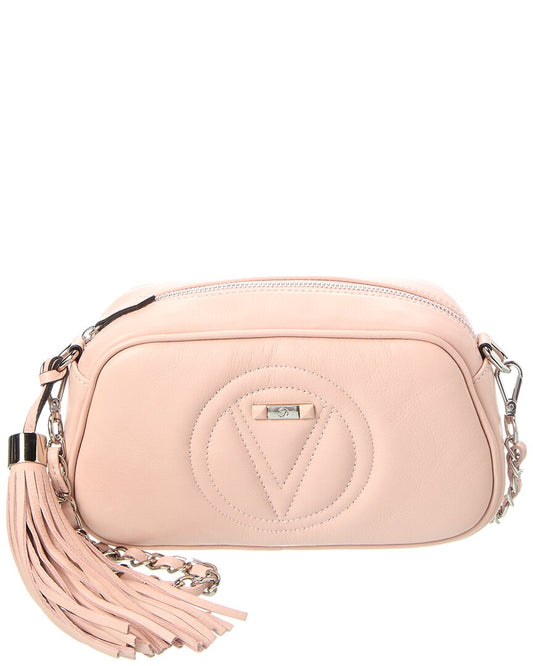 Valentino By Mario Valentino Bella Signature Leather Crossbody ONE SIZE Pink