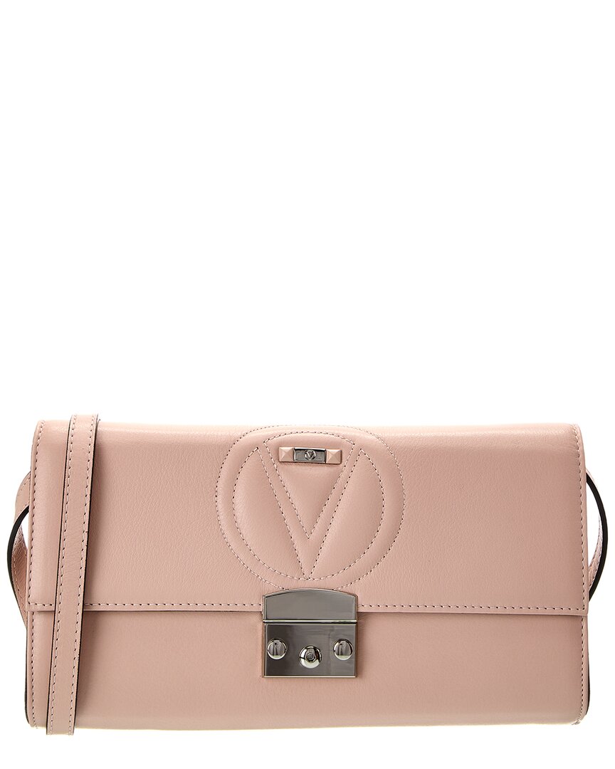 Valentino By Mario Valentino Cocotte Signature Leather Shoulder Bag ONE SIZE Pink