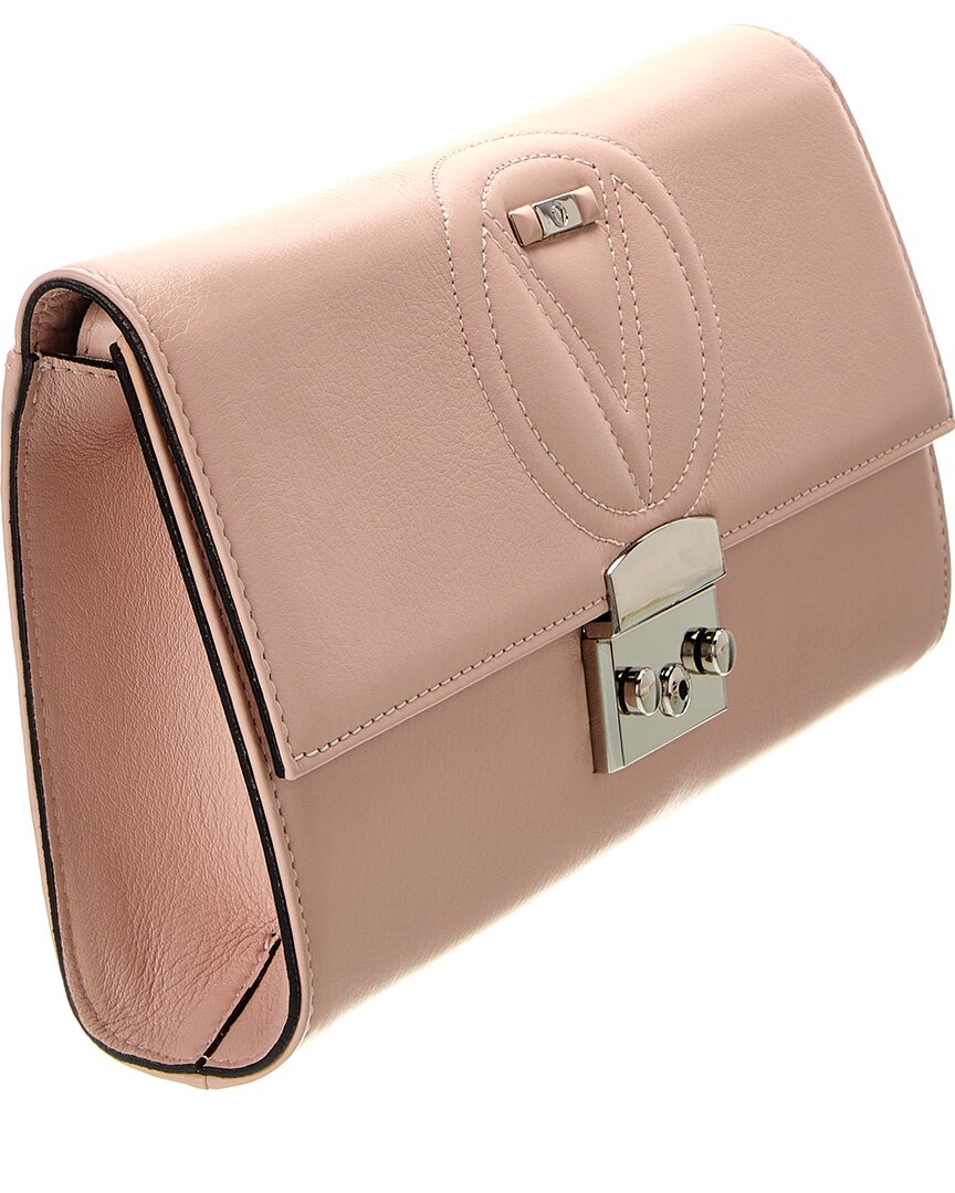 Valentino By Mario Valentino Cocotte Signature Leather Shoulder Bag