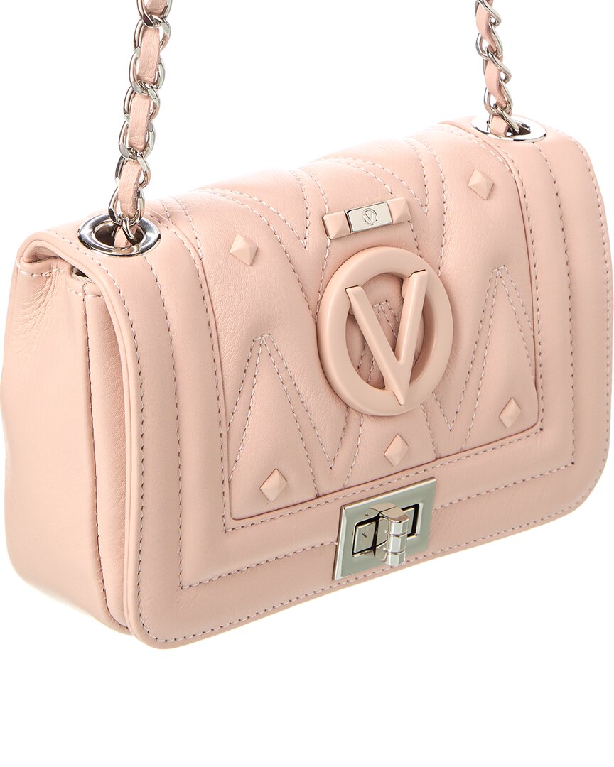 Valentino By Mario Valentino Beatriz Diamond Leather Shoulder Bag