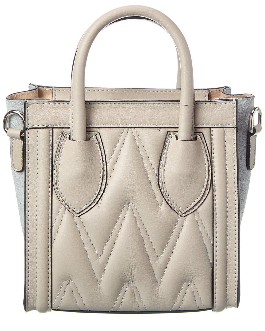 Valentino By Mario Valentino Eva Diamond Leather Tote