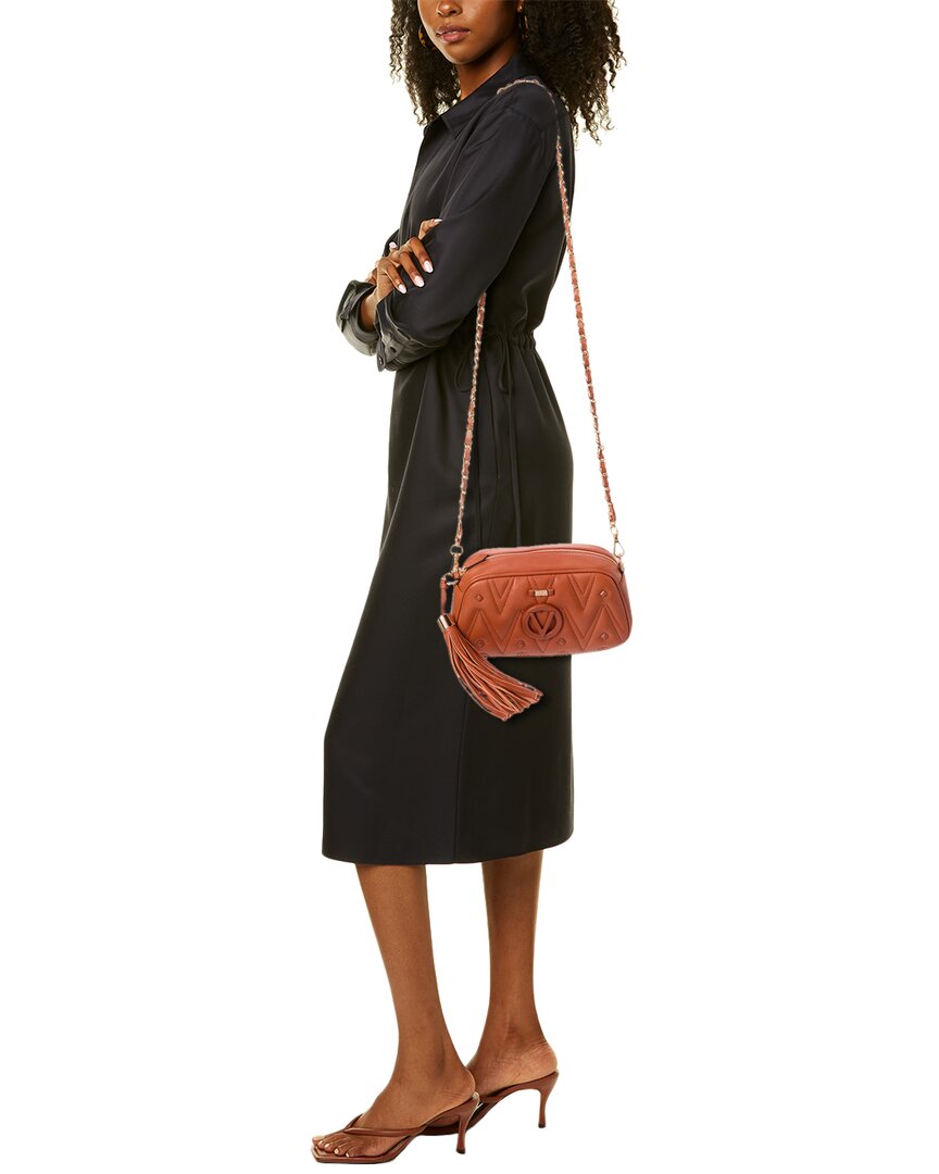 Valentino By Mario Valentino Bella Diamond Leather Crossbody