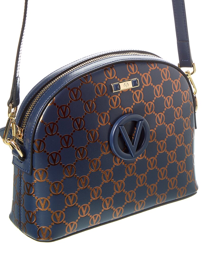 Valentino By Mario Valentino Diana Monogram Leather Crossbody